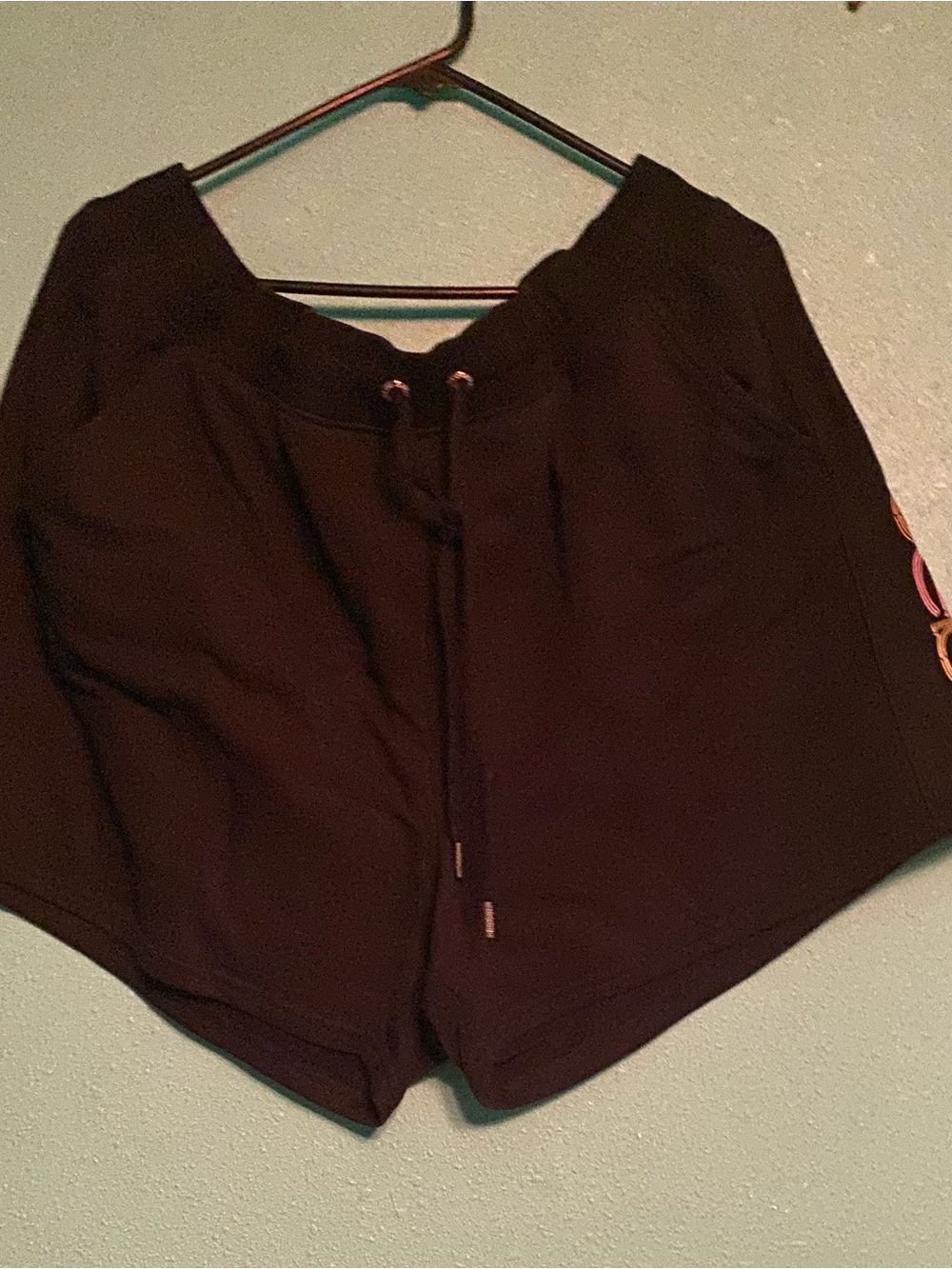 Women’s Black Drawstring Lounge Shorts